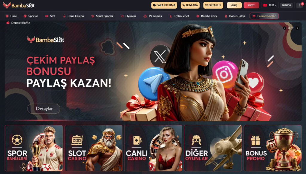 Bambaslot Casino Sitesi
