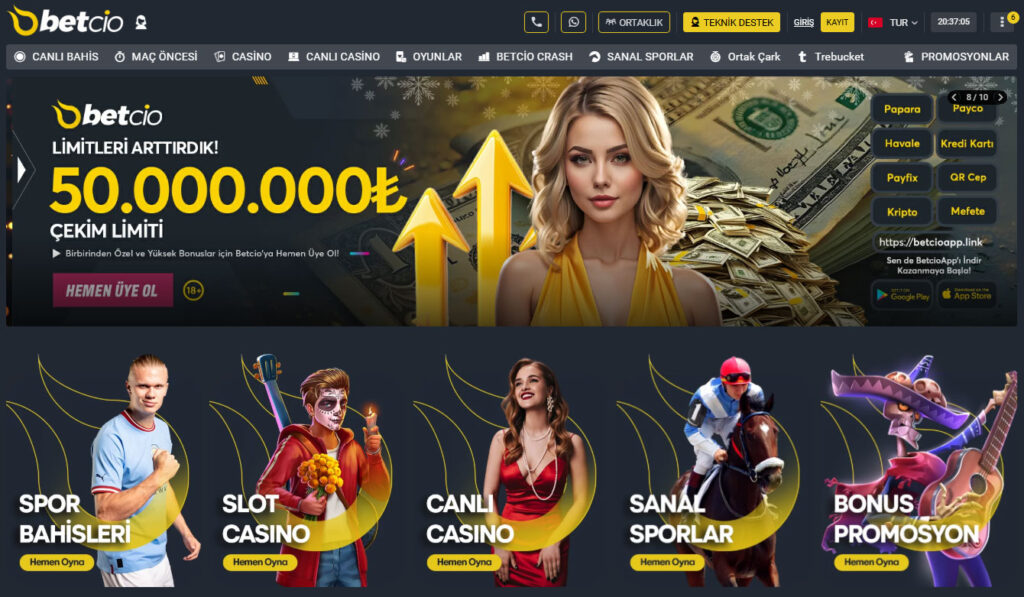 Betcio Casino Sitesi