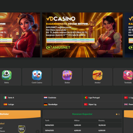 Vdcasino Slot İlk Yatırım Bonusu