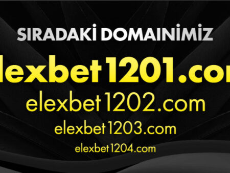 Elexbet1202 Yeni Giriş Adresi Duyurusu