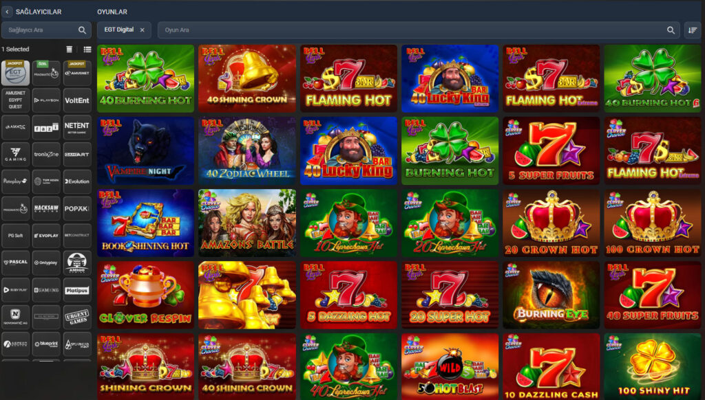 Salamisbahis Amusnet EGT Slot Oyunları