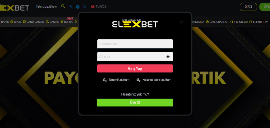 Elexbet1207 Yeni Adresi